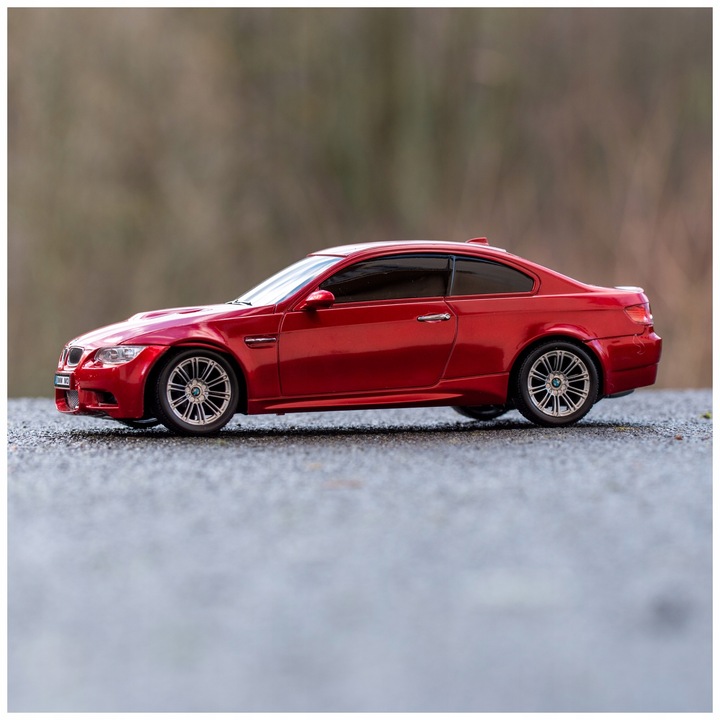 SAMOCHÓD RC AUTO ZDALNIE STEROWANE DLA DZIECI BMW M3 NA PILOTA CZERWONE