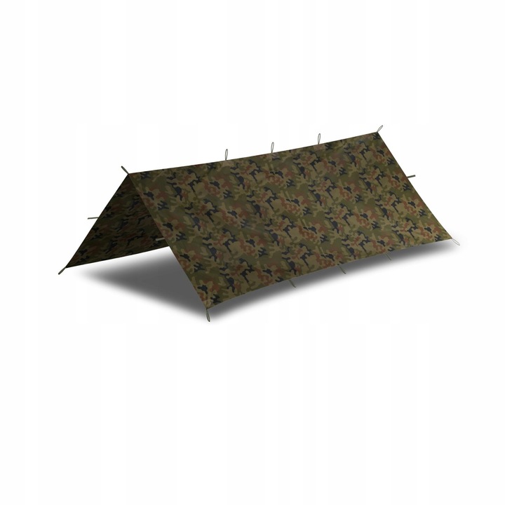 Płachta biwakowa Helikon SUPERTARP Small - PL Woodland wz93