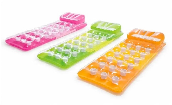 MATERAC DO PŁYWANIA Z PODUSZKĄ INTEX 58890 188 x 71 CM