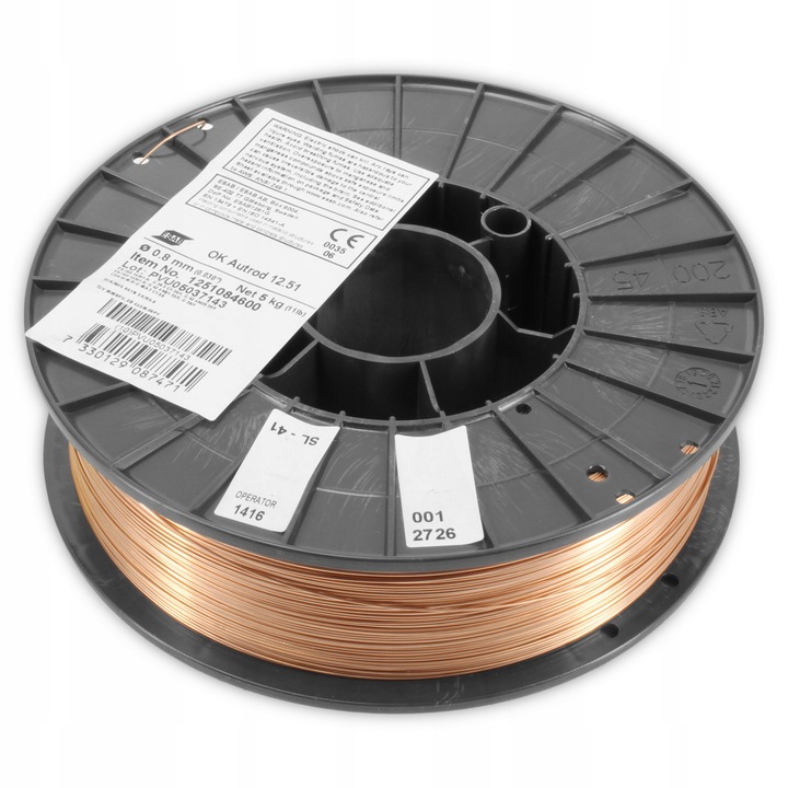 Drut Esab 12.51 0,8 mm 5kg