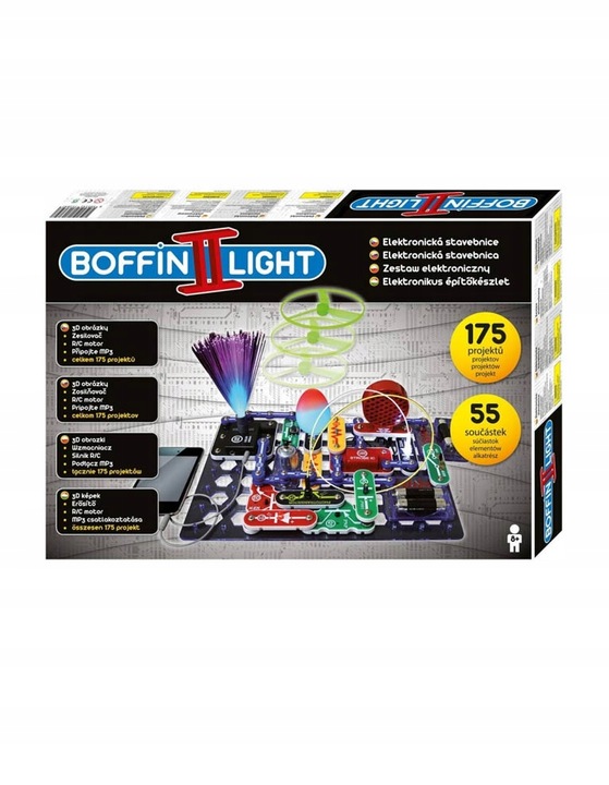 Zestaw elektroniczny Boffin II light 8+ lat zabawka konstrukcyjna