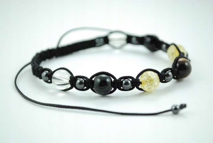 Bransoletka makrama znak zodiaku LEW zodiak