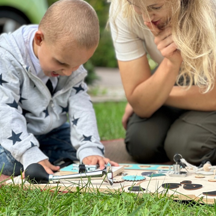 Tablica Manipulacyjna | Montessori | Sensoryczna