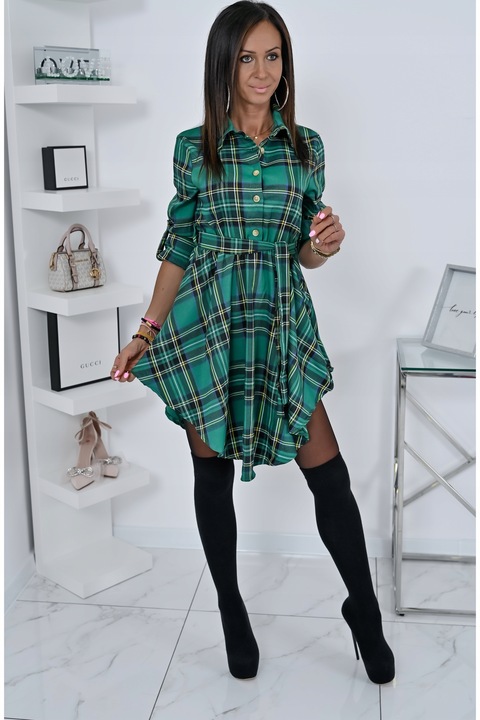 EFEKTOWNA ASYMETRYCZNA SUKIENKA ALAINA! WZ.1