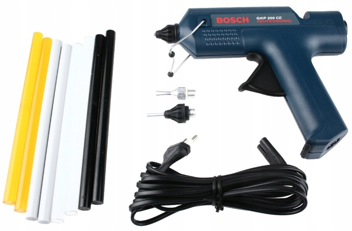 PISTOLET DO KLEJU GKP 200 CE BOSCH + KLEJ WALIZKA