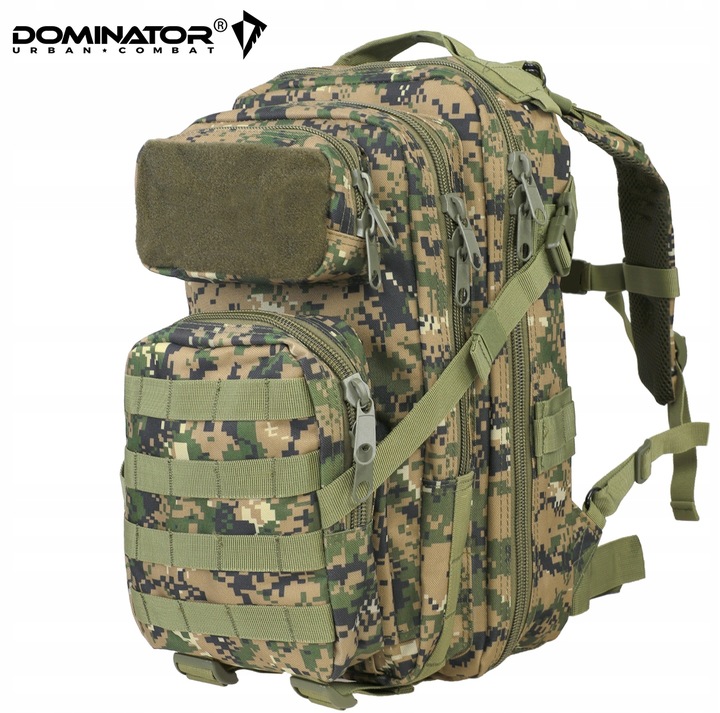 PLECAK MĘSKI WOJSKOWY TAKTYCZNY MILITARNY DOMINATOR VELCRO DIGITAL MARPAT