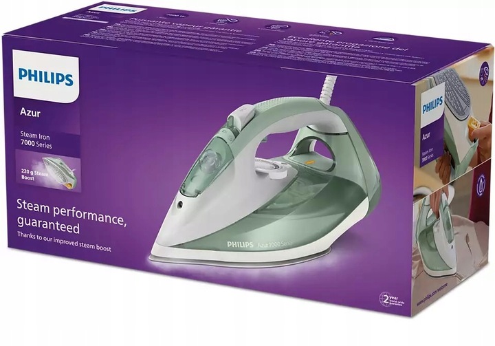 ŻELAZKO PAROWE PHILIPS AZUR DST7012/70 2600W Series 7000