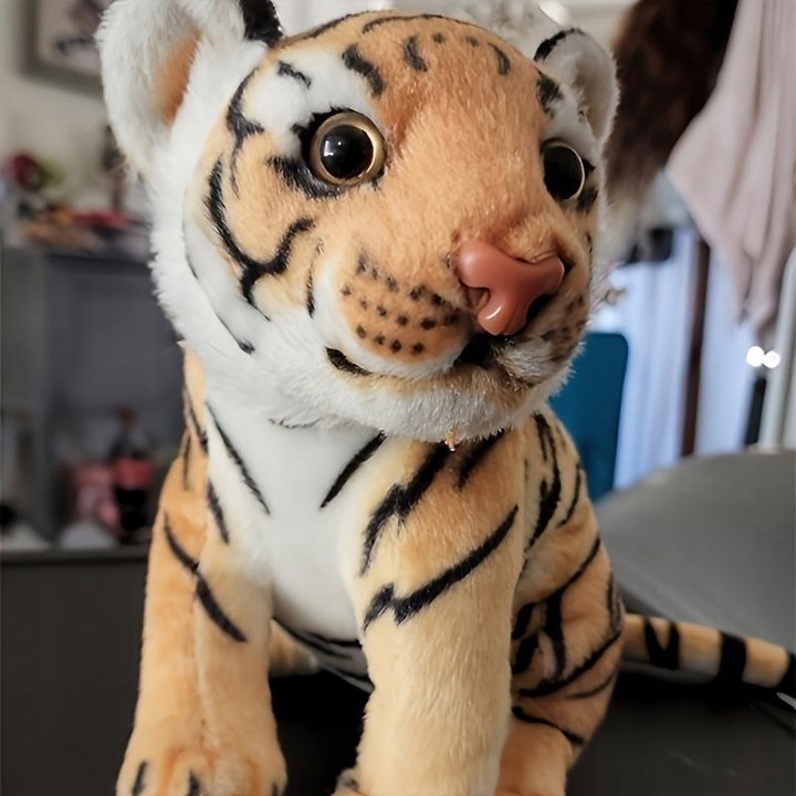 PLUSZOWY TYGRYS TYGRYSEK MIŚ MASKOTKA Przytulanka 22cm Pluszak