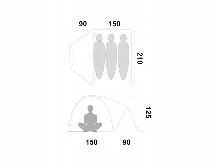 Namiot Fjord Nansen Andy III YR