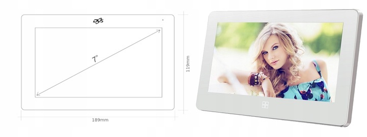 WIDEODOMOFON WIDEO DOMOFON WiFi DOTYKOWY DZWONEK BRAMA BRELOKI AUDIO TUYA