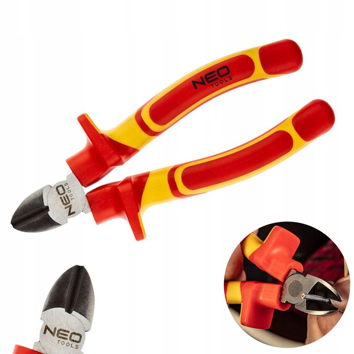 NEO TOOLS SZCZYPCE BOCZNE DLA ELEKTRYKA 160MM 1000V POLEROWANE CrV 01-226