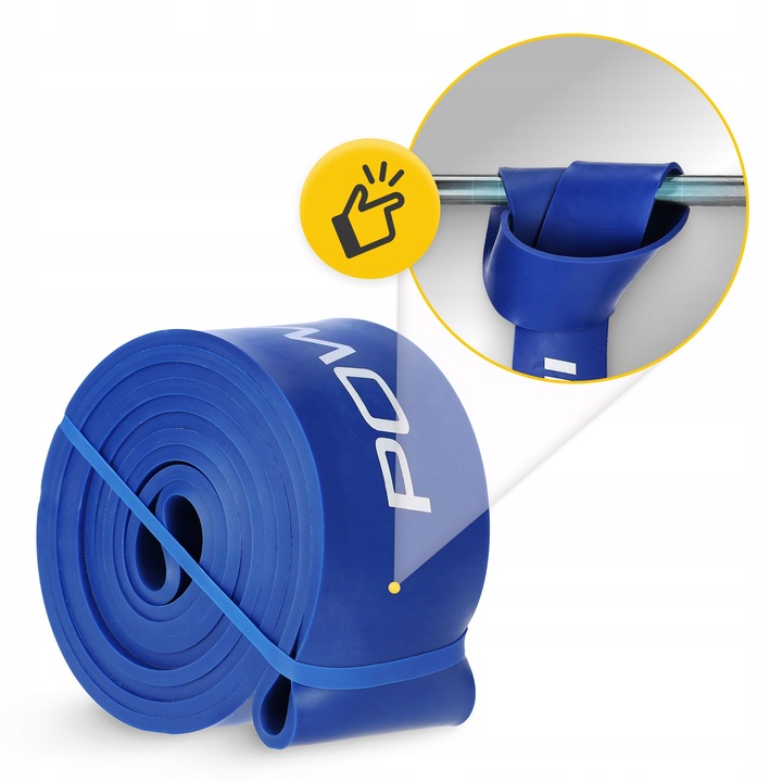 GUMA OPOROWA DO ĆWICZEŃ HOME BAND MOCNA TAŚMA DO REHABILITACJI ĆWICZEŃ DOMU