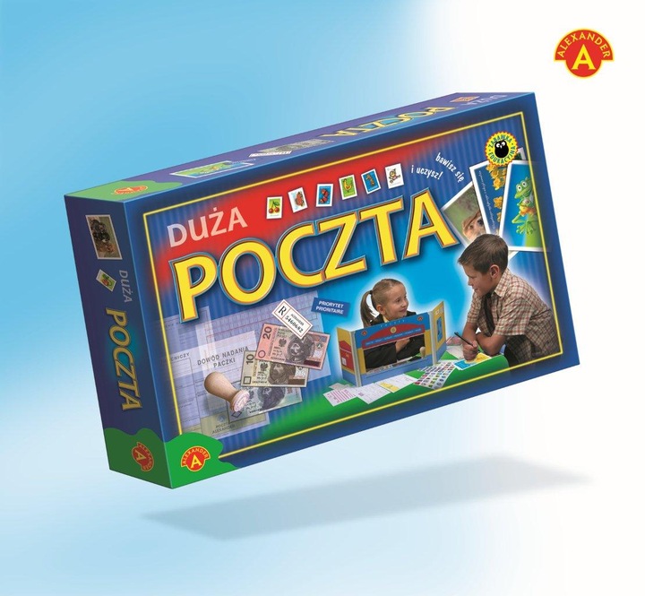 BAWISZ SIĘ I UCZYSZ DUŻA POCZTA ZABAWA LISTONOSZ