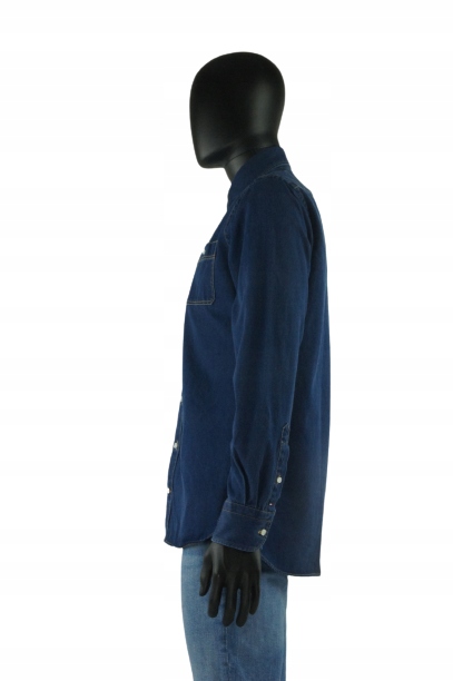 TOMMY HILFIGER JEANSOWA NIEBIESKA KOSZULA (M)