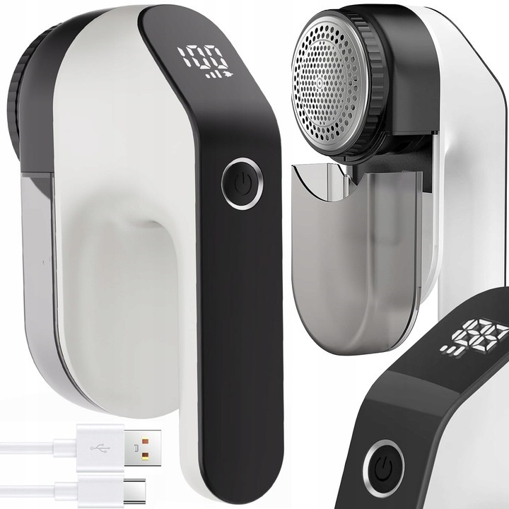 NOWOCZESNA GOLARKA MASZYNKA DO UBRAŃ SWETRÓW KANAPY TAPICERKI 6 OSTRZY DUŻA