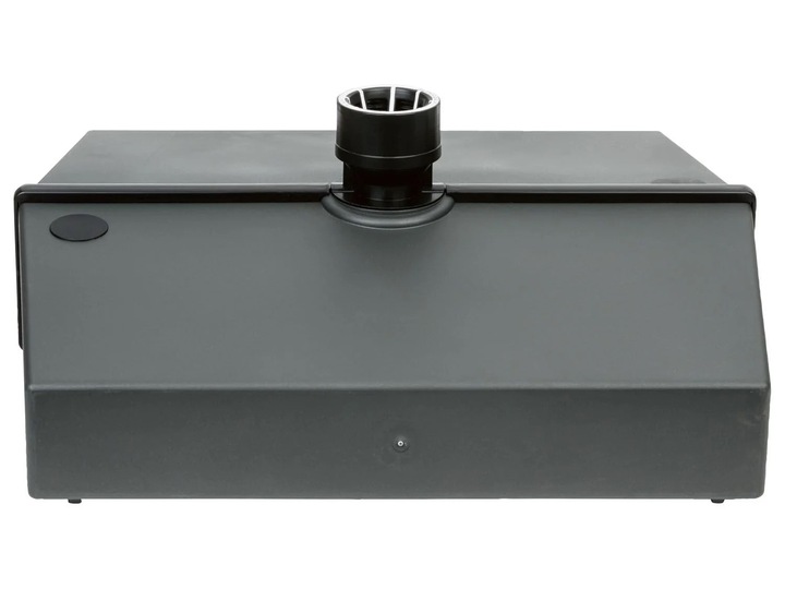 Elegancki stojak na parasol napełniany piaskiem 46 x 46 cm, antracytowy