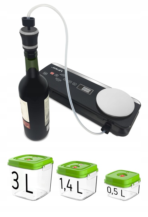 Zgrzewarka próżniowa Pakowarka żywności Yoer AUTOMATYCZNA +Pojemniki +WAGA