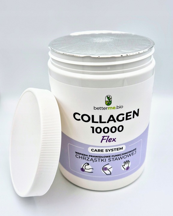 Collagen 10000 Flex BetterMe kolagen rybi + chondroit.+hialuron +C na 45dni