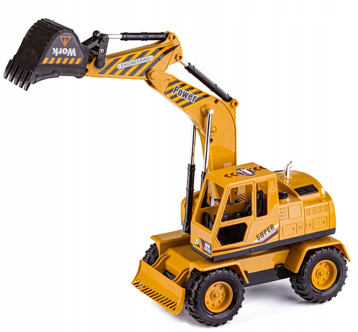 Koparka Spych na PILOT Pojazd Budowlany ZDALNIE STEROWANY 1:14 2.4GHz