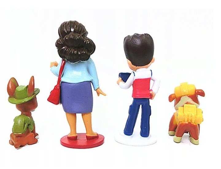 PSI PATROL PIESKI ZESTAW 10 FIGUREK I 2 POJAZDY + SASZETKA PSI PATROL