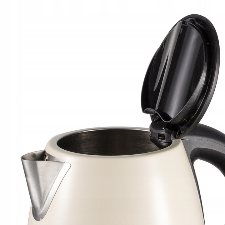 CZAJNIK ELEKTRYCZNY KUCHENNY BEZPRZEWODOWY 1l LITR 2000W RETRO TEMPERATURA