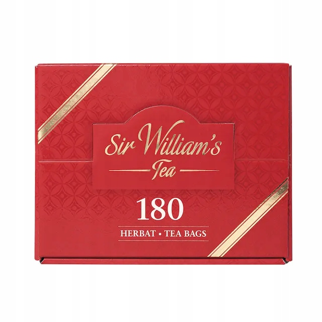 Zestaw Herbat Sir William's Tea 180 saszetek