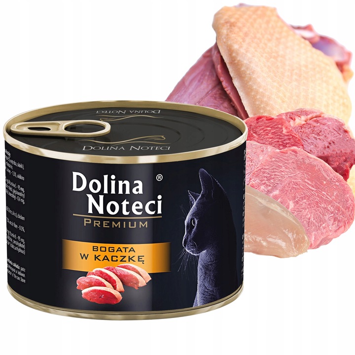 DOLINA NOTECI Premium Karma mokra dla kota Mix Smaków 20 x 185g bezzbożowa