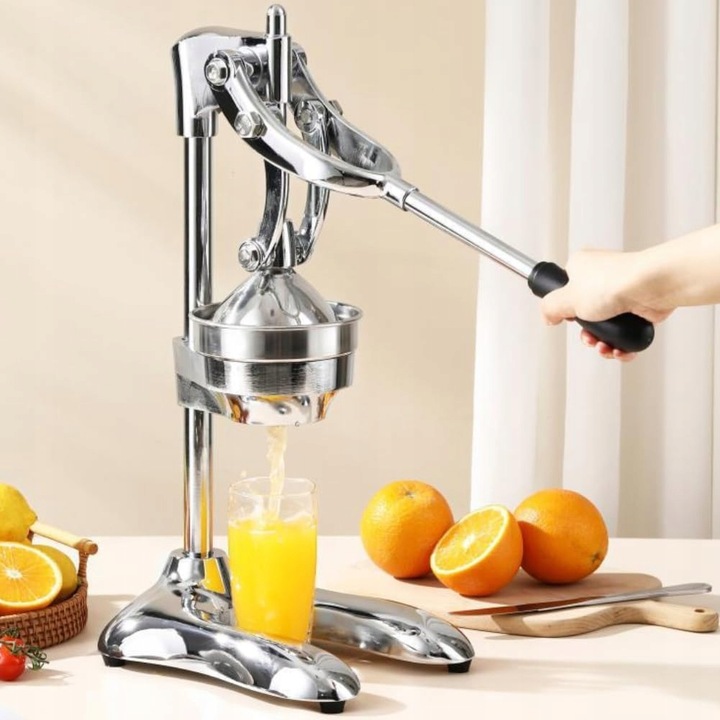 RĘCZNA WYCISKARKA DO CYTRUSÓW OWOCÓW CIĘŻKA SOLIDNA NIERDZEWNA PRASA CYTRYN