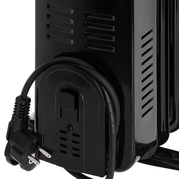 Grzejnik OLEJOWY Elektryczny 2500W 13 ŻEBER Kółka PILOT Timer REGULACJA