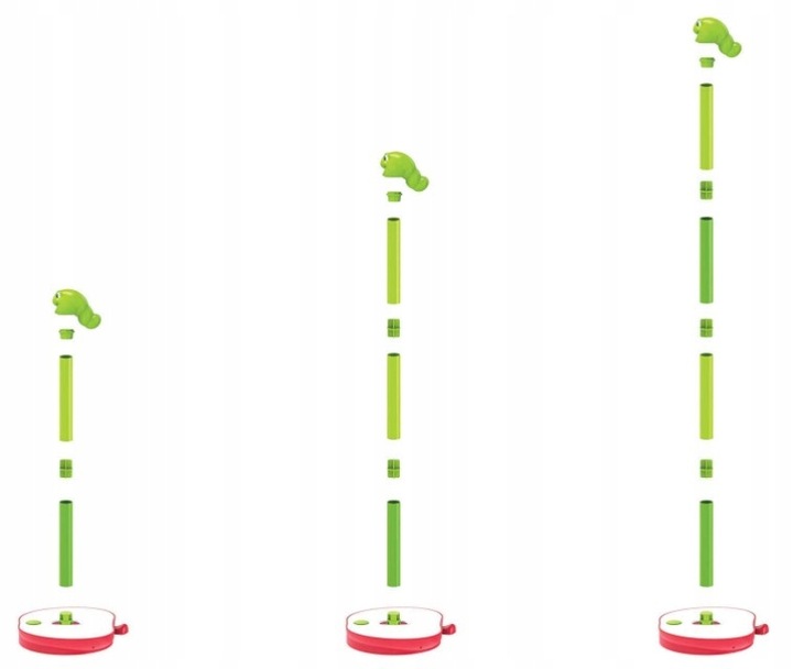 GRA ZRĘCZNOŚCIOWA Tańczący Robak Gibający Robaczek RZUT DO CELU regulacja