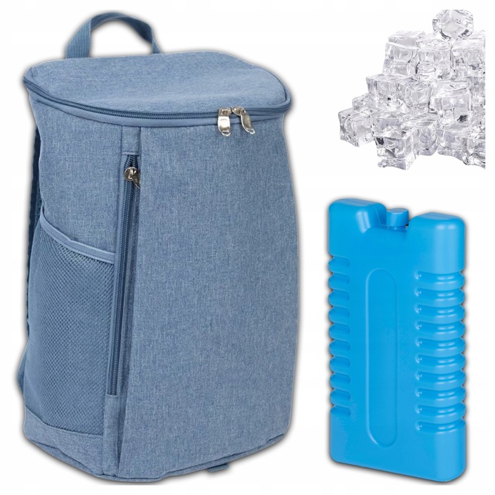 Plecak Termiczny Chłodzący Turystyczny Torba Izolacyjna Lodówka + Wkład