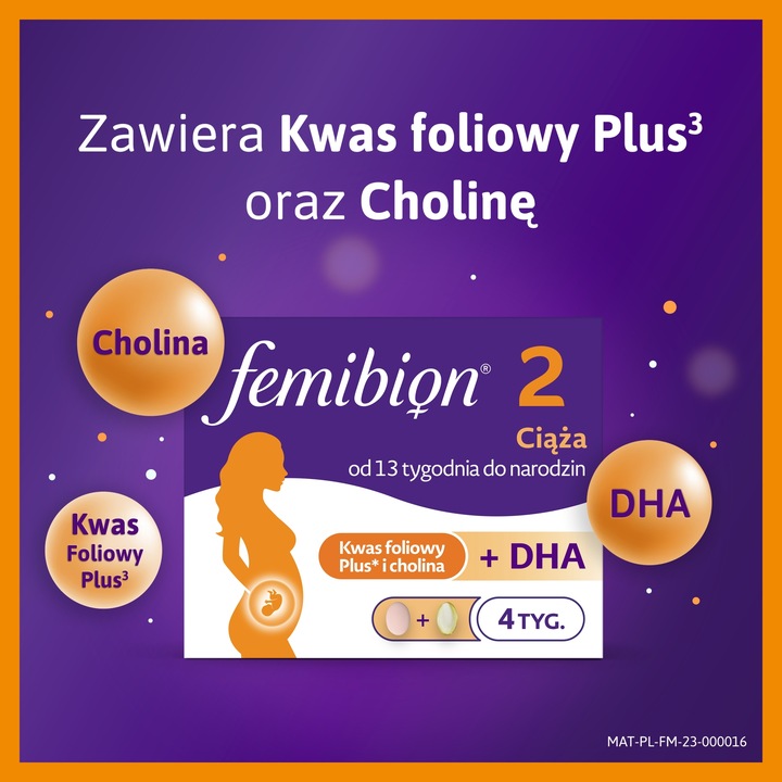 FEMIBION 2 CIĄŻA 56 tabl. + 56 kaps. NATAL PLUS