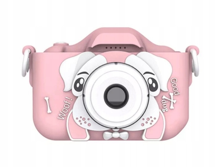 Aparat dla dzieci różowy