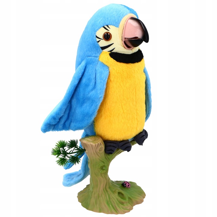 INTERAKTYWNA GADAJĄCA PAPUGA TAŃCZY POWTARZA