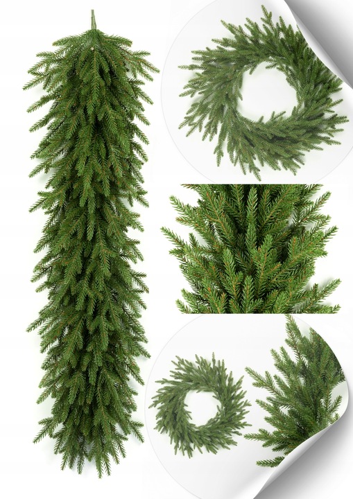 Choinka Sztuczna Świerk Natura 3D – FULL PE PREMIUM 100 cm jak Żywa 100% PE