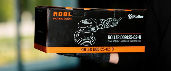 ADBL Roller D09125-02 Maszyna Polerska Polerka skok 9 mm Dual Action DA