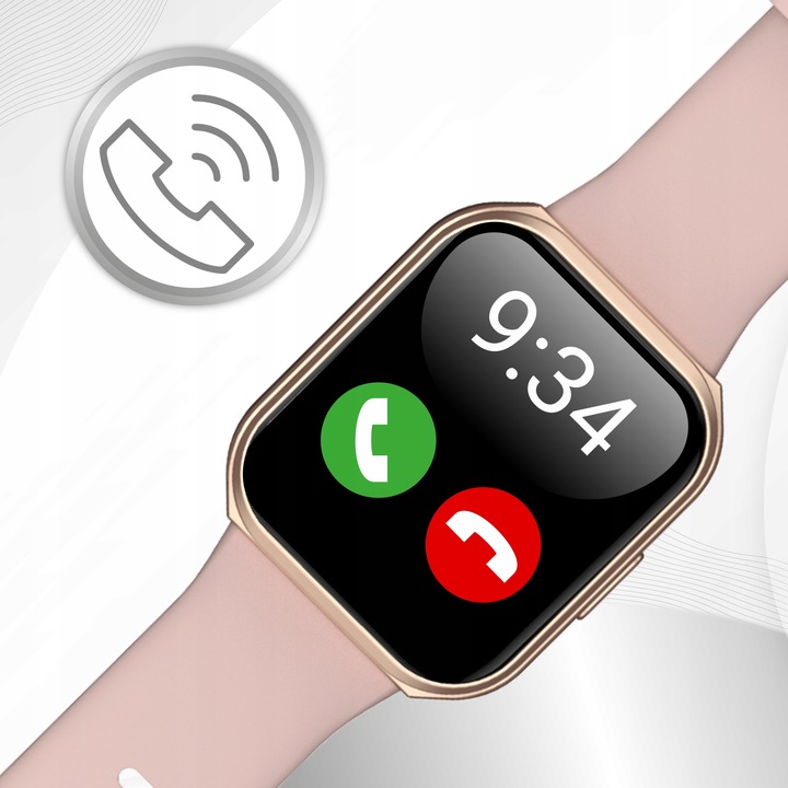 SMARTWATCH DAMSKI ROZMOWY ZEGAREK SPORTOWY POLSKIE MENU GRY SMART WATCH