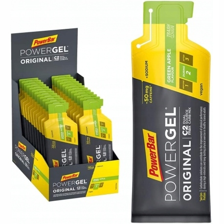 PowerBar PowerGel Original 24x41ml Paczka Żeli Jabłkowy