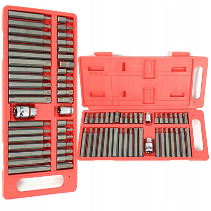 KOMPLET ZESTAW BITÓW TORX HEX SPLINE 40 ELEMENTÓW S10631