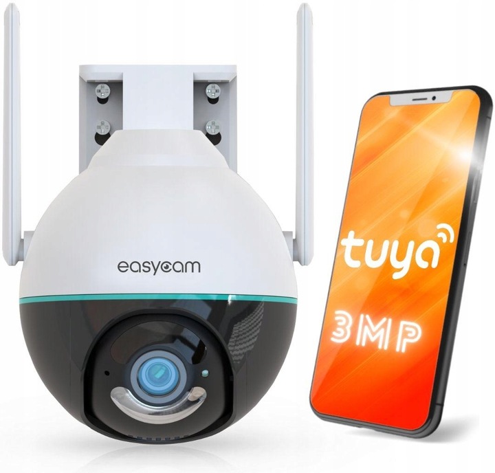 Kamera IP EasyCam obrotowa zewnętrzna Tuya 3MPx