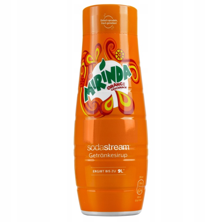 8x SYROP MIRINDA 7UP PEPSI MAX SCHWIP SODASTREAM