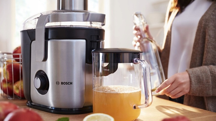 Sokowirówka Bosch MES4010 1200W 3 stopnie prędkości Otwór XXL DripStop