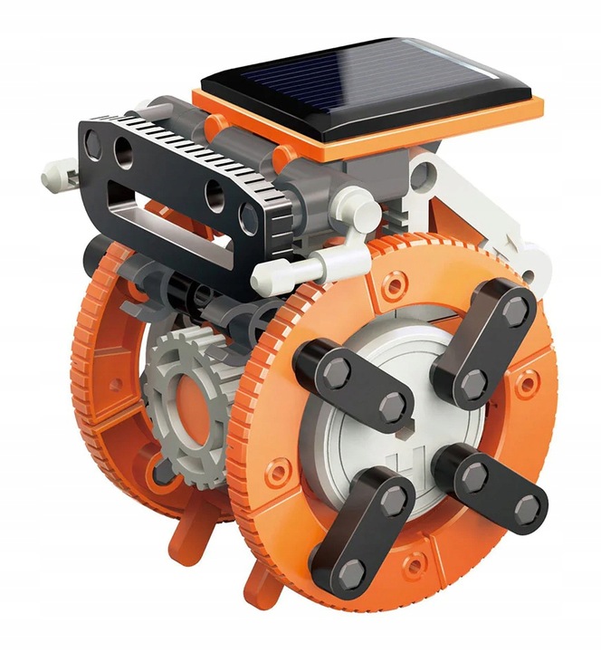 Zestaw solarnych robotów 7w1 do zbudowania dla dzieci 8+ Interaktywne funkc