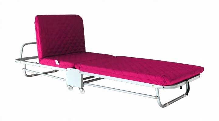 SKŁADANE ŁÓŻKO POLOWE TURYSTYCZNE REGULOWANE OPARCIE LEŻANKA LEŻAK POLÓWKA