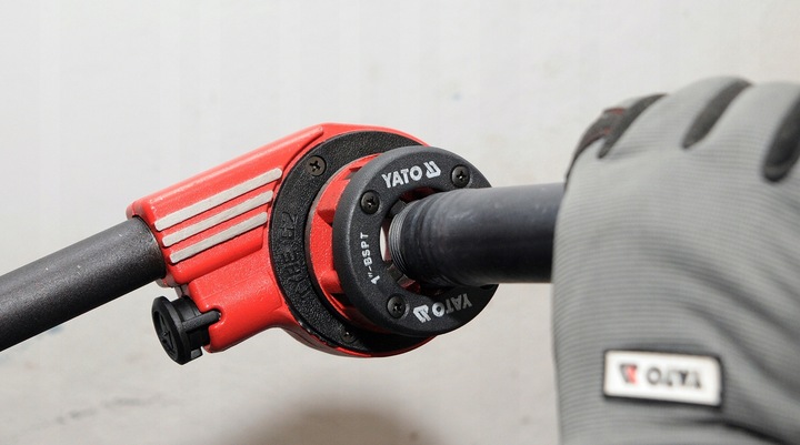 YATO GWINTOWNICA RĘCZNA Z SYSTEMEM GRZECHOTKOWYM DO RUR 4 GŁOWICE YT-29001