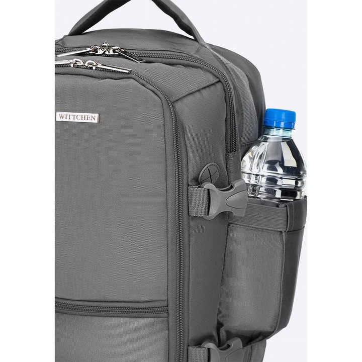PLECAK WITTCHEN BAGAŻ PODRĘCZNY 40x25x20 29-3P-000-01 SZARY