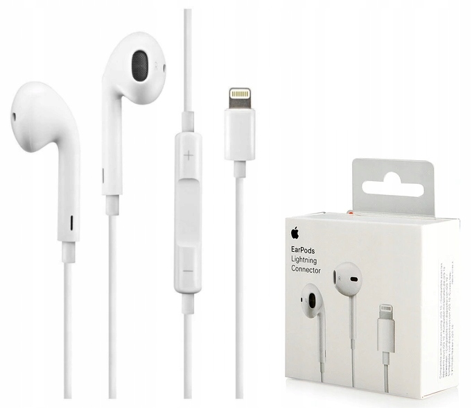 APPLE EARPODS SŁUCHAWKI LIGHTNING IPHONE 8 X XR 11