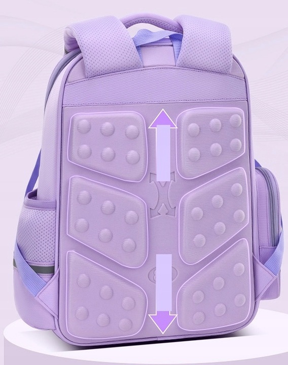 PLECAK SZKOLNY TORNISTER + PIÓRNIK KRÓLIK ZAJĄC odblaski WIELOKOMOROWY 3D