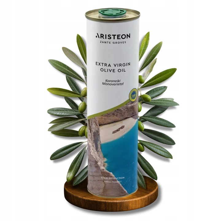 Oliwa z oliwek GRECKA tłoczona na zimno EXTRA VIRGIN Aristeon 0,5 litra
