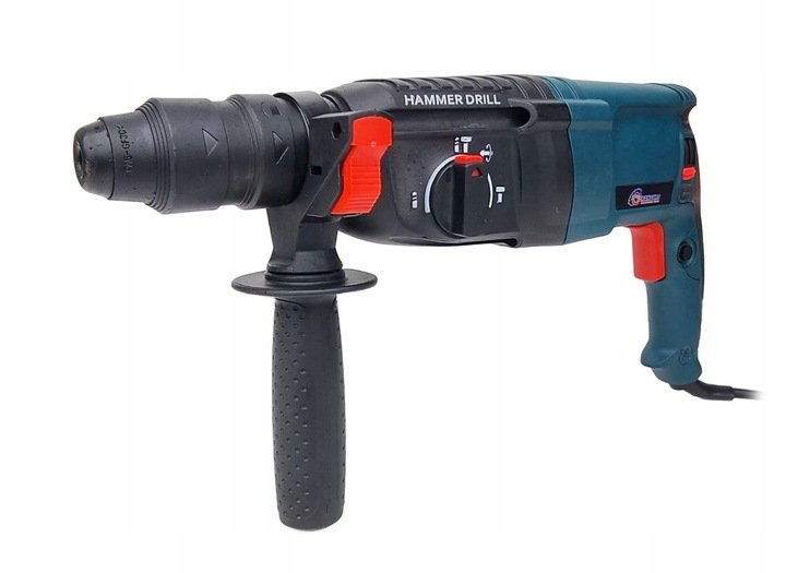 MŁOTOWIERTARKA MŁOT UDAROWY WIERTARKA SDS+ MOCNA 3050W WALIZKA DUŻY ZESTAW